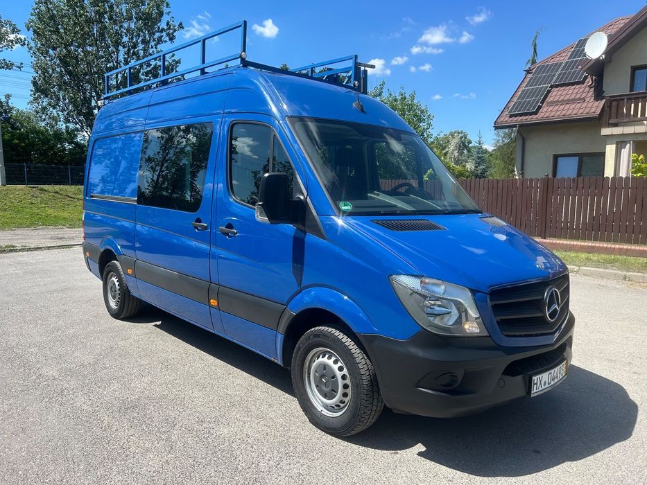Mercedes-Benz Sprinter 316 hak przyczepa 3500kg 6 osobowy  Hak 3,5t