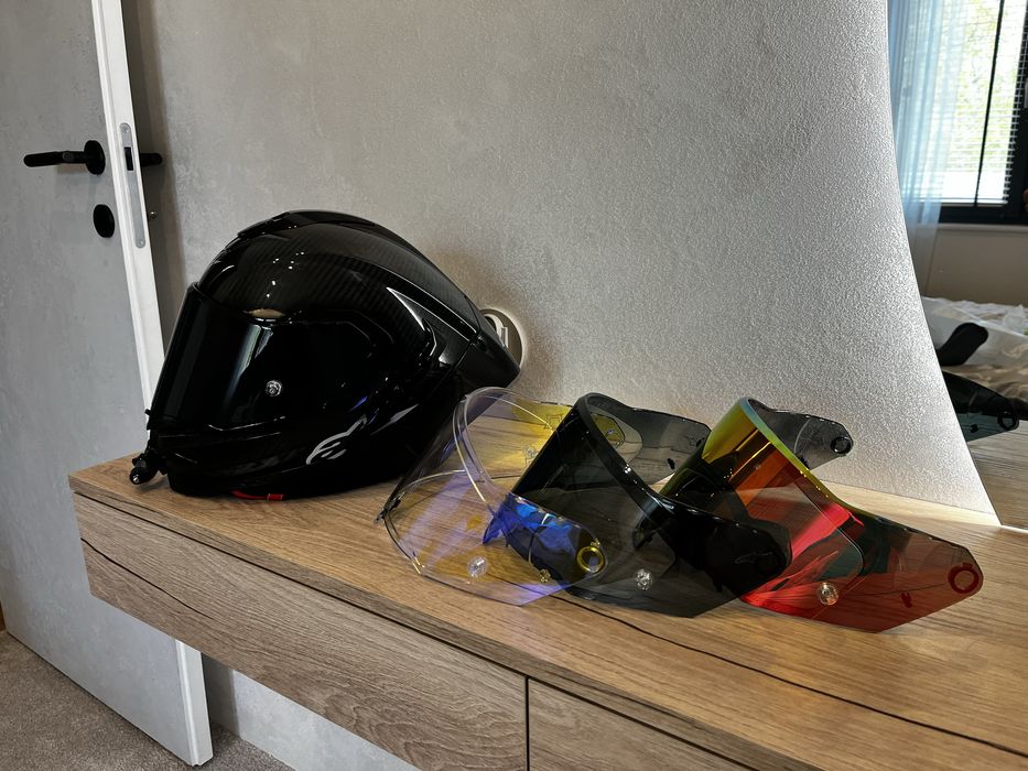 Wizjer kask alpinestars  supertech r10 niebieski