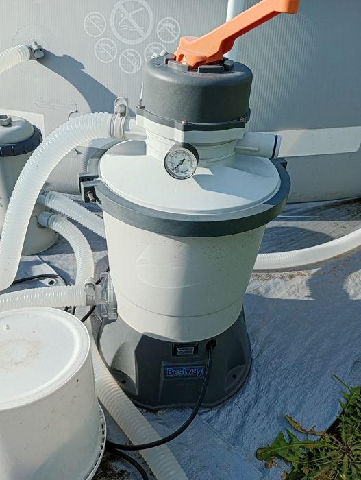 Basen stelażowy Intex 366x76 Zestaw