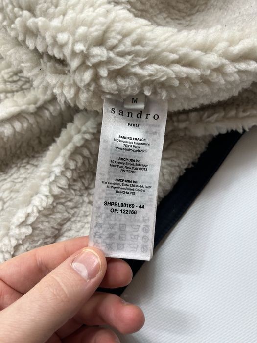 Чоловіча Куртка Шерпа Sandro Paris