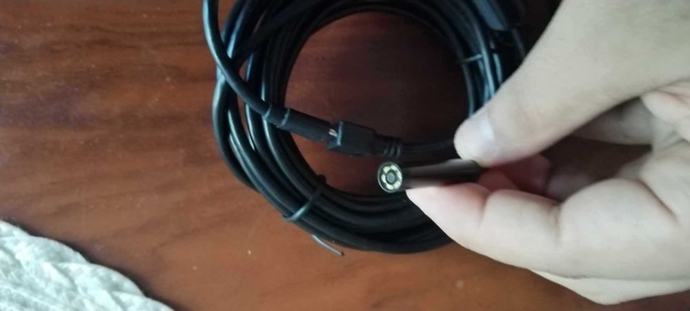 Endoscópio para automóvel.