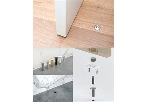 Stopery do drzwi magnetyczne ukryte Yale Fantom przezroczyste