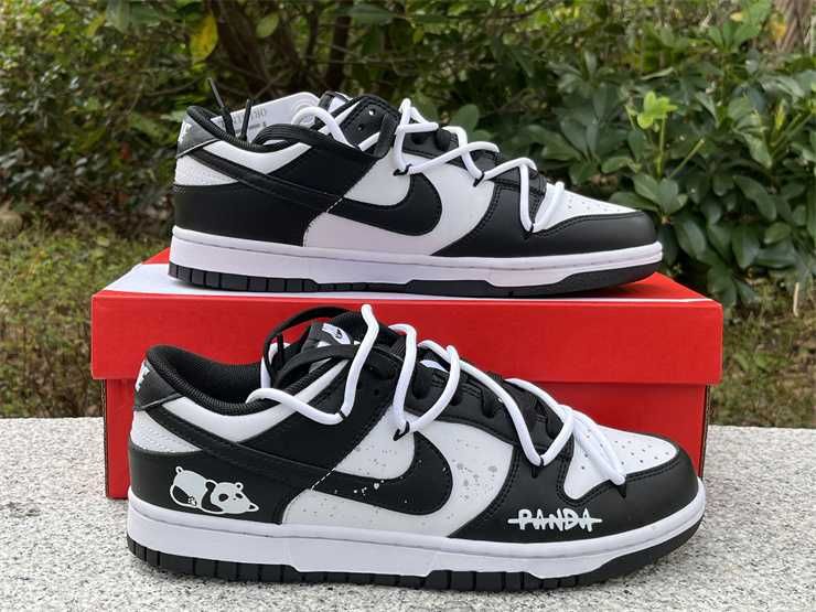 Nike SB Dunk Low Strap Panda 36——46