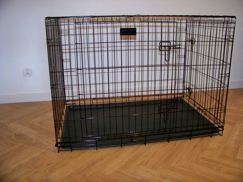 Duża Klatka Dla Psa Metalowa Kennel Kojec Nowa Transporter XXL Solidna