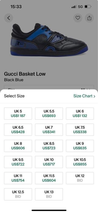 Gucci Basket GG Supreme Canvas