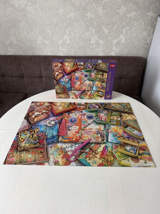 2 пазлы на 1000 штук