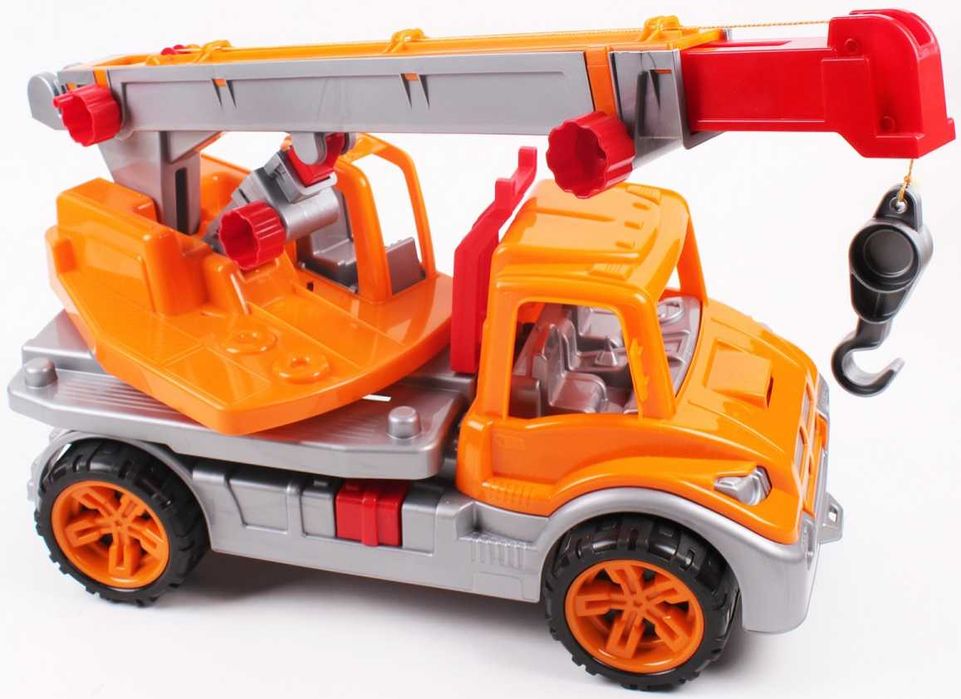 Великий дитячий автокран Технок — 3695,  52х 45х38 см. Київ самовивіз