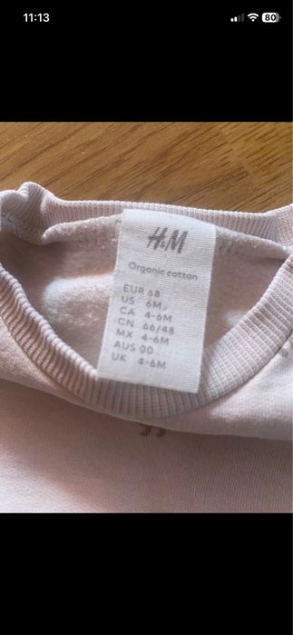 Dres niemowlęcy H&M 68