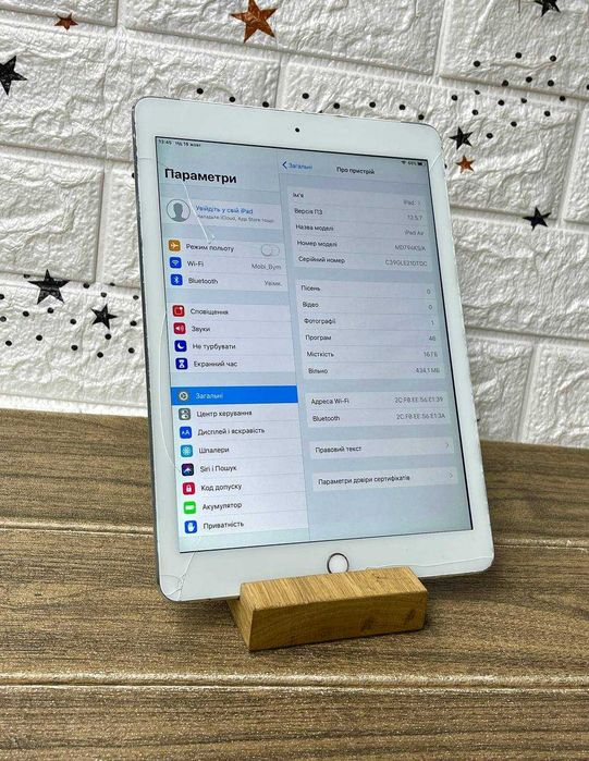 Планшет Apple iPad Air (Читайте опис)