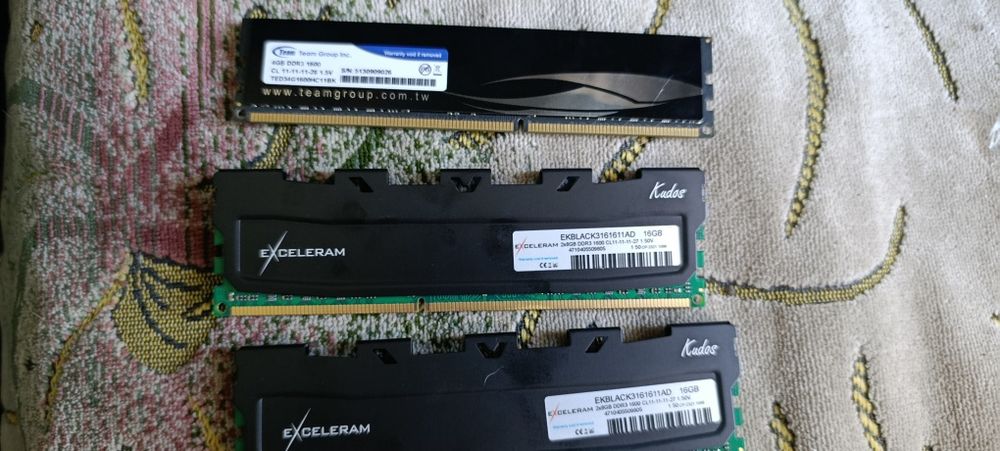 Оперативна пам'ять ddr3 16+4 gb