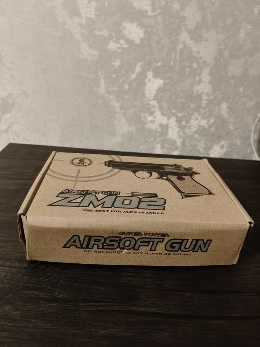 Игрушечный пистолет Airsoft gun zm02