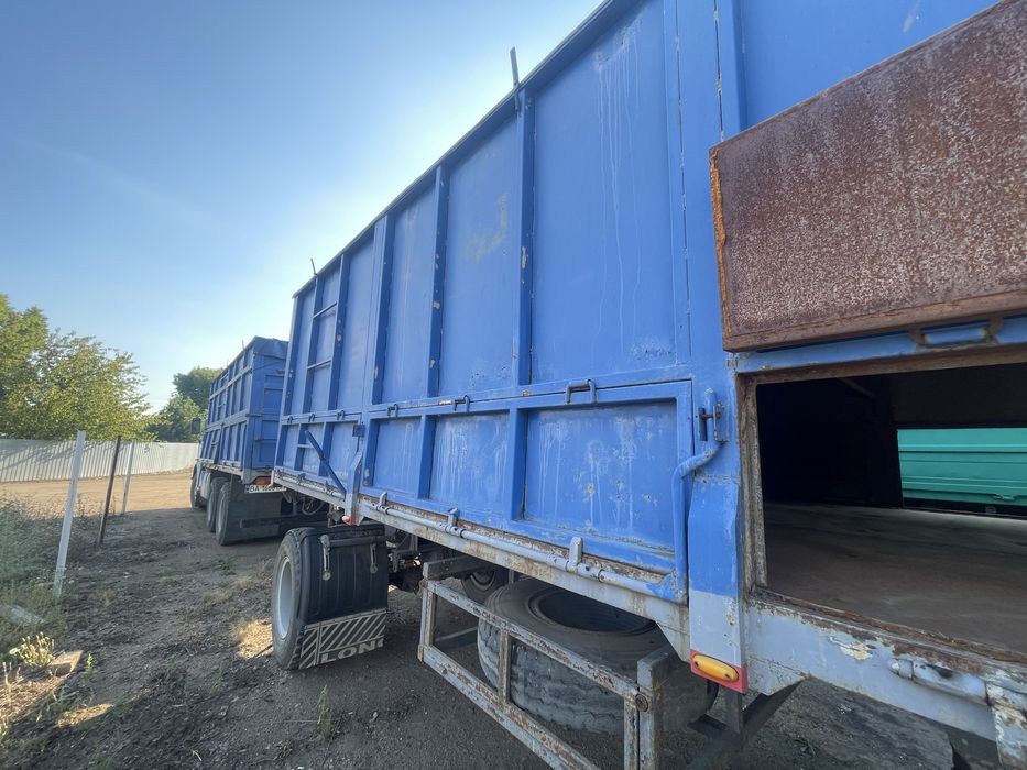 Камаз 5320 борт, з під зерна, з причепом