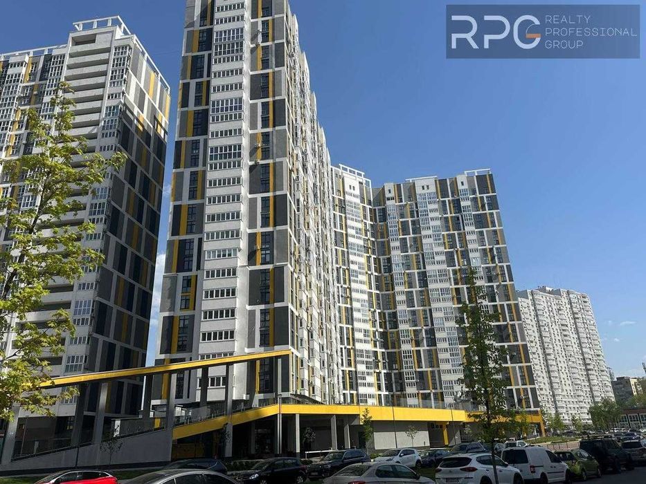 Без %ЖК Русанівська Гавань Продаж великої 2к квартири 87.7 кв.м Видова