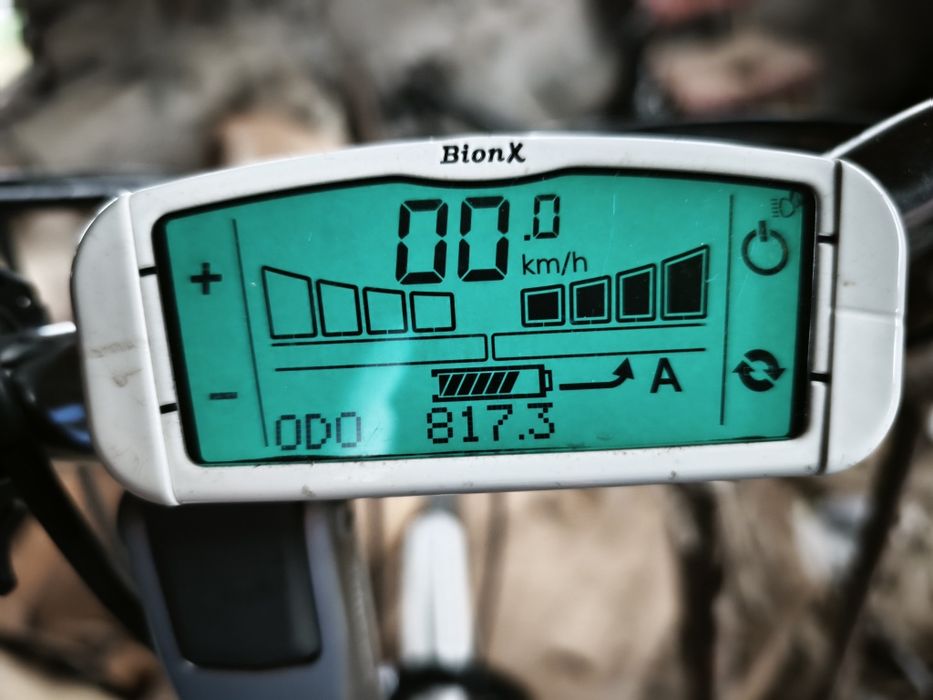 Wyświetlacz Display Bionx G2 jak nowy 817 km