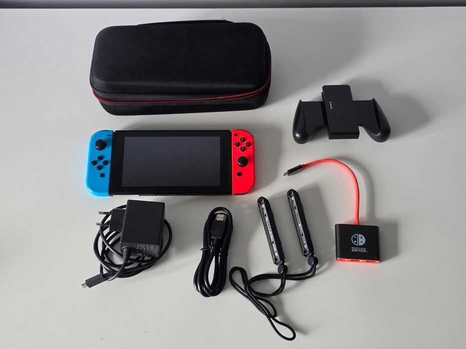 Konsola Nintendo Switch neon zestaw