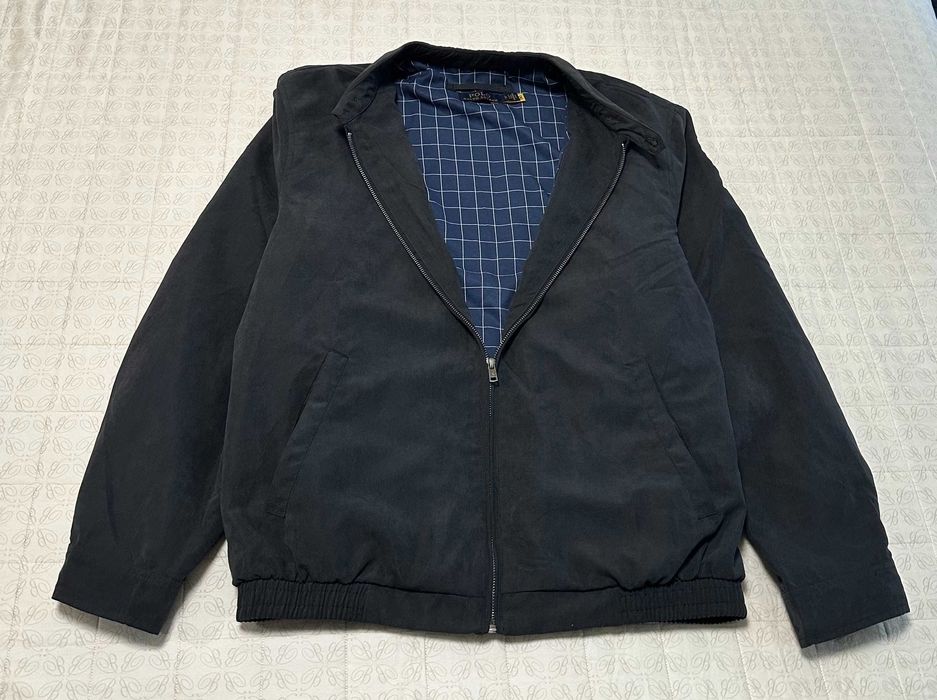 Куртка Polo Ralph Lauren Harrington   L Navy Blue Бомбер