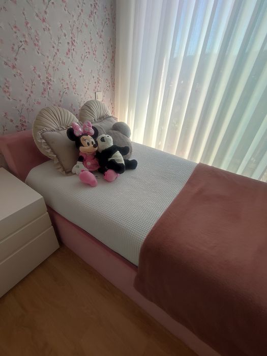 Cama de Solteiro (com dupla cama e 2 colchões)