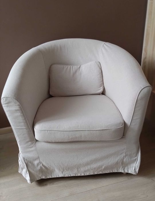 Fotel IKEA TULLSTA kolor beżowy