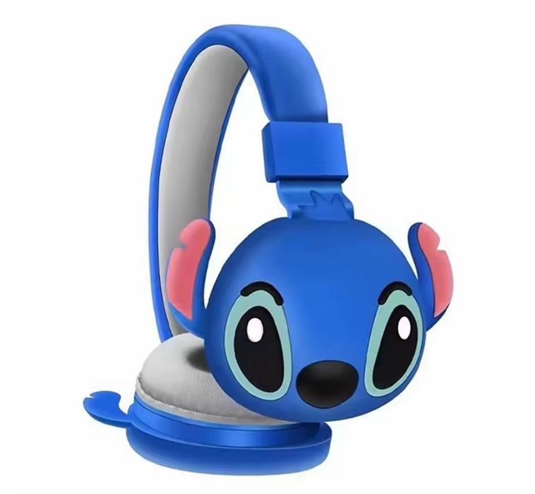 Słuchawki bezprzewodowe Stitch niebieskie nowe Lilo
