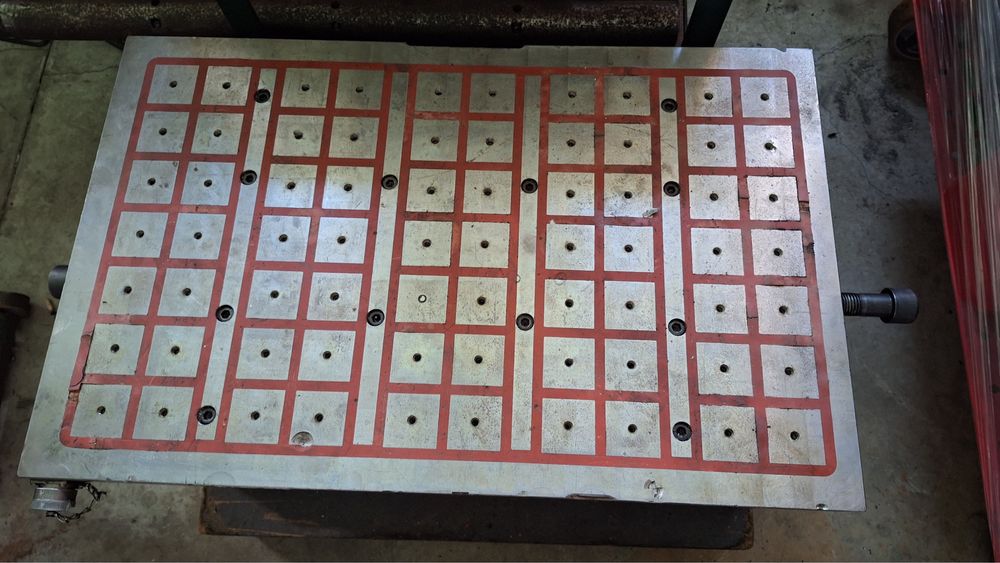 Mesas magneticas para maquinas CNC