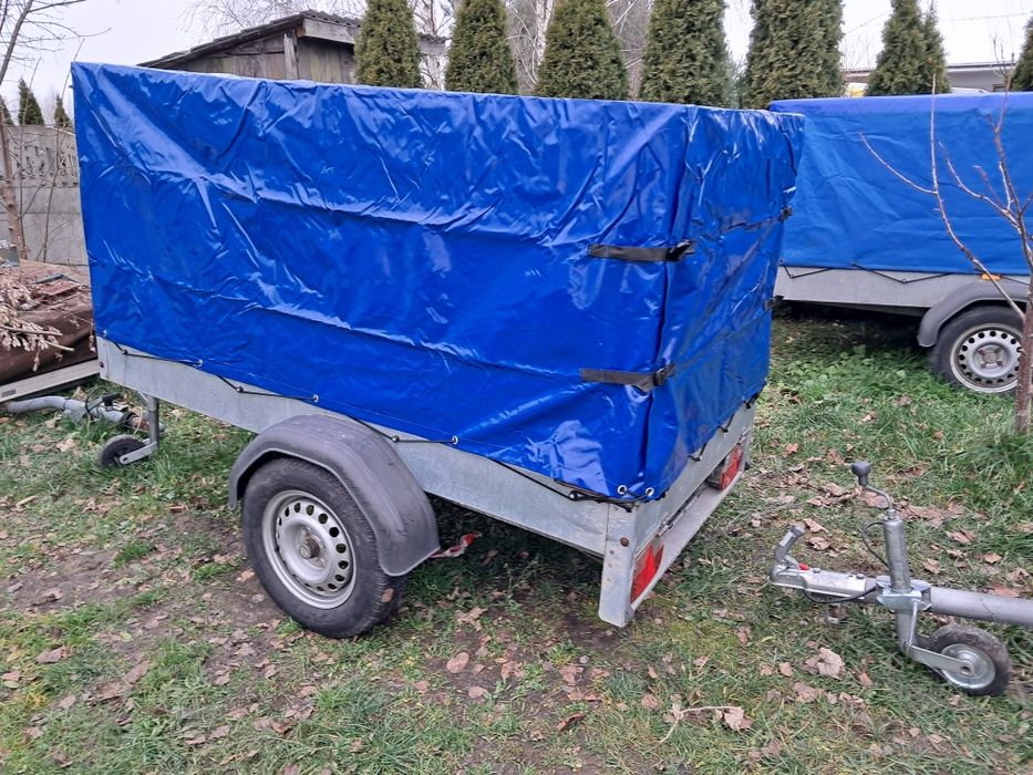 Przyczepka samochodowa lekka dmc 750 kg.