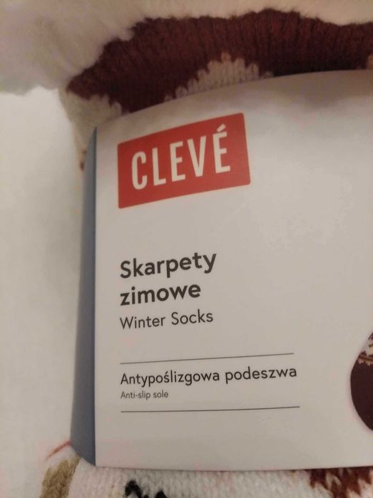 Skarpety zimowe świąteczne