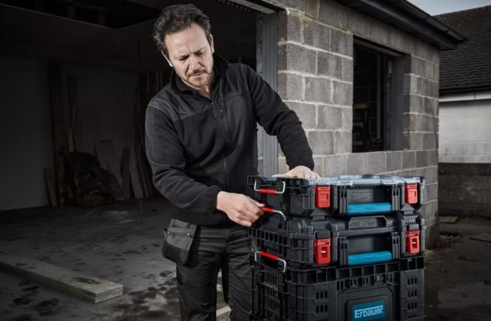 Ящики для інструментів Erbauer•MAGNUSSON•Keter• Комплект ящиков