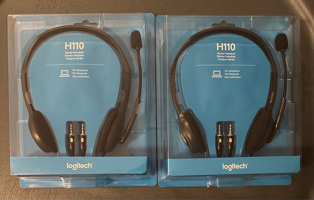 Stereofoniczny zestaw słuchawkowy Logitech H110