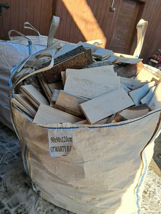 Opał świerkowy suchy w big bag