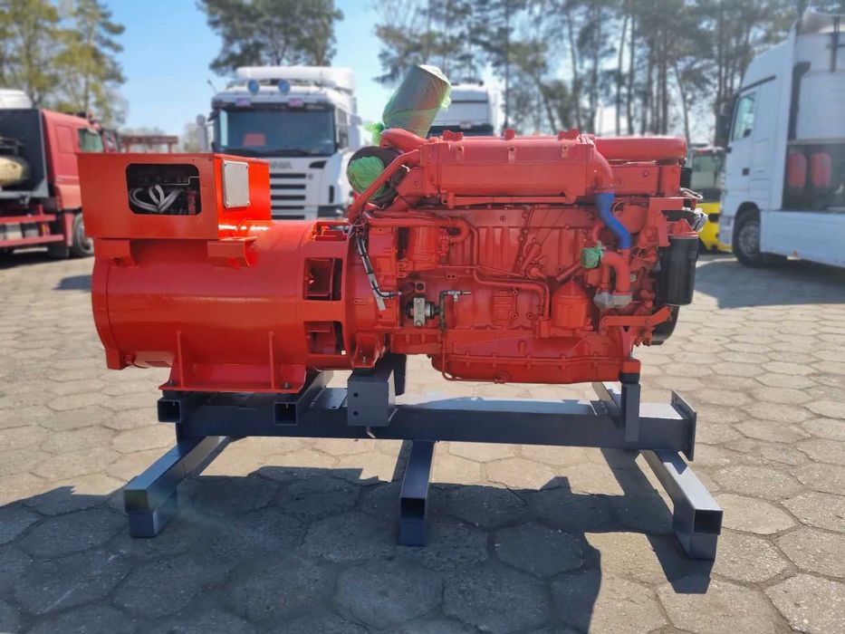 Agregat prądotwórczy MarelliGenerators 730 kWA + Scania Dl13 426 kW