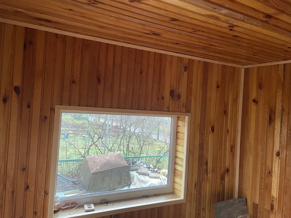 Монтаж вагонки, побиття вагонки