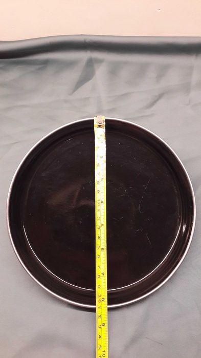 Pokrywka emaliowana 21 cm czarna