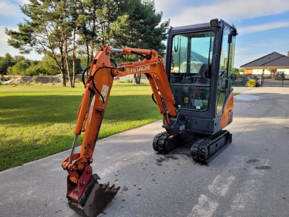 Hitachi ZX14-3 Minikoparka Hitachi ZX 14-3, Kubota KX 41-3S