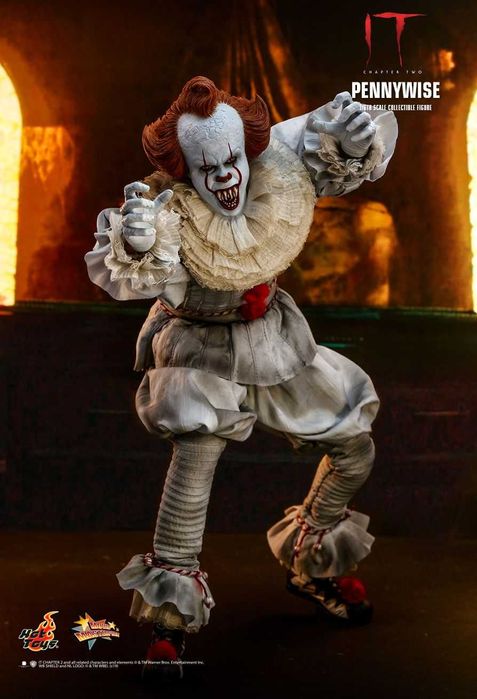 HOT TOYS IT Chapter Two Pennywise 1/6th Scale Collectible Figure.64740413469698122