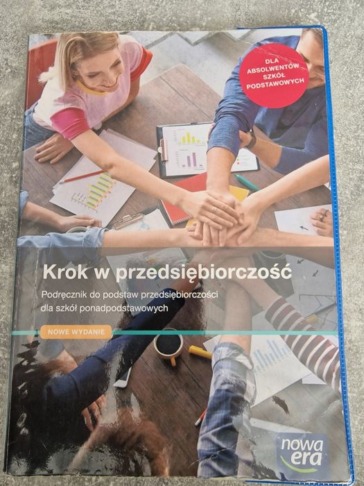 Podręcznik Krok w przedsiębiorczość Nowa era