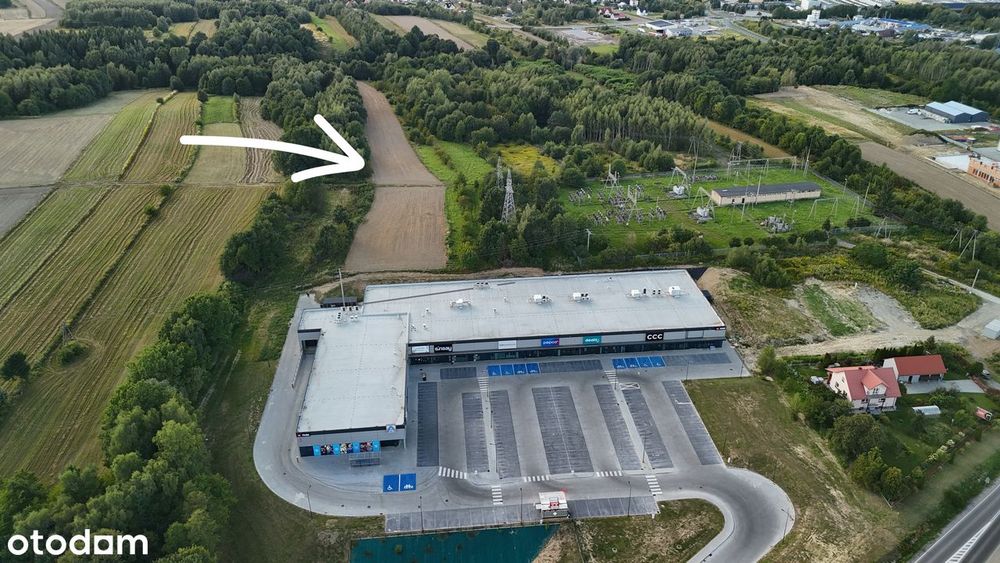 Działka na sprzedaż przy parku handlowym w Ropczycach
