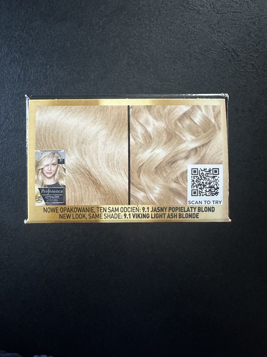 Farba do włosów L’Oreal Preference 9.1 jasny popielaty blond