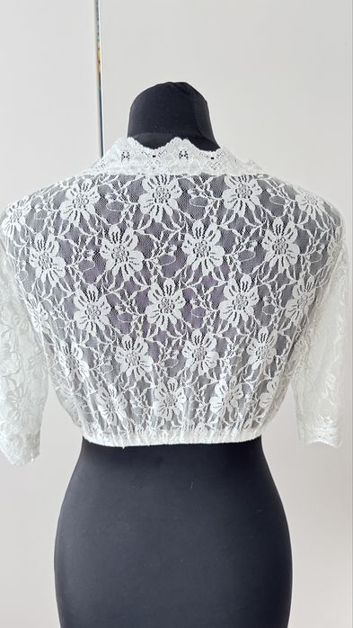 Crop Top koronkowy rozmiar L