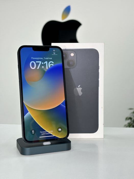 iPhone 13, 128GB, Midnight,  Обмін/Гарантія