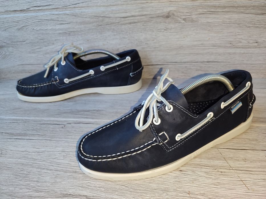 Sebago 44р туфли мужские топсайдеры мокасины кожаные Доминикана