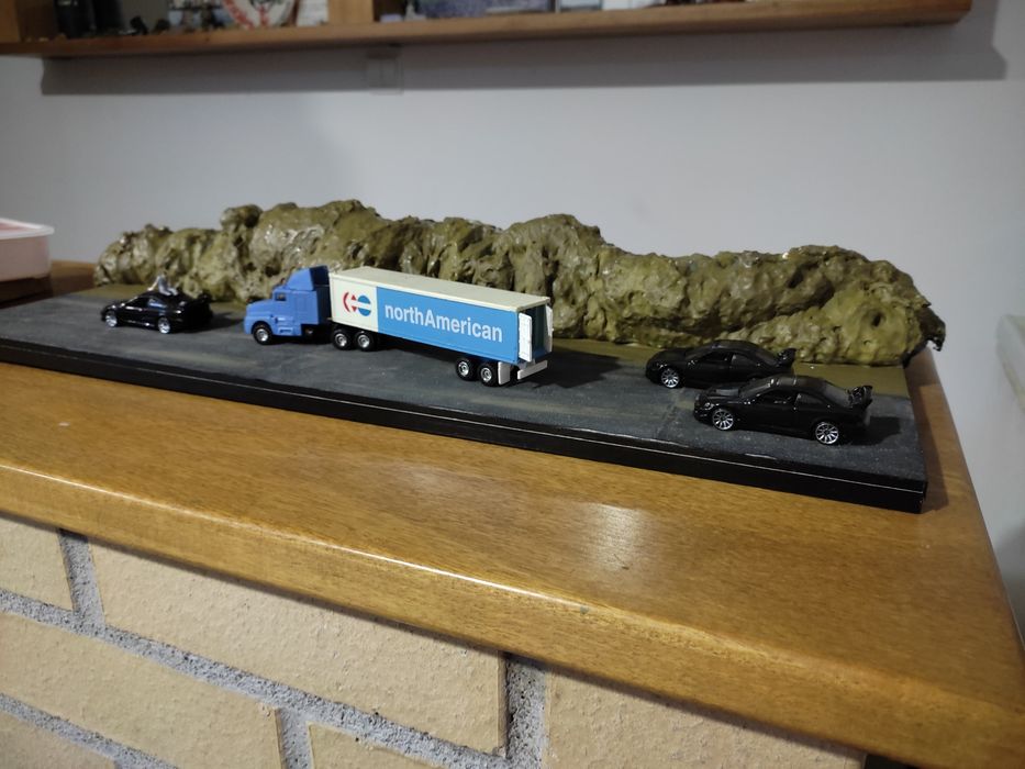 Maquete artesanal 1/64 Fast n'Furious