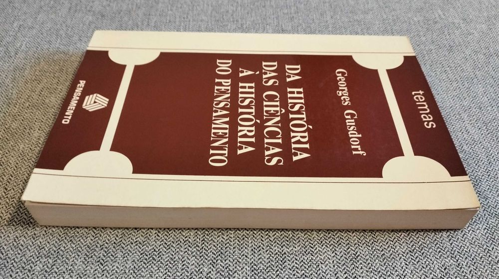 Livro "Da História das Ciências à História do Pensamento" G. Gusdorf