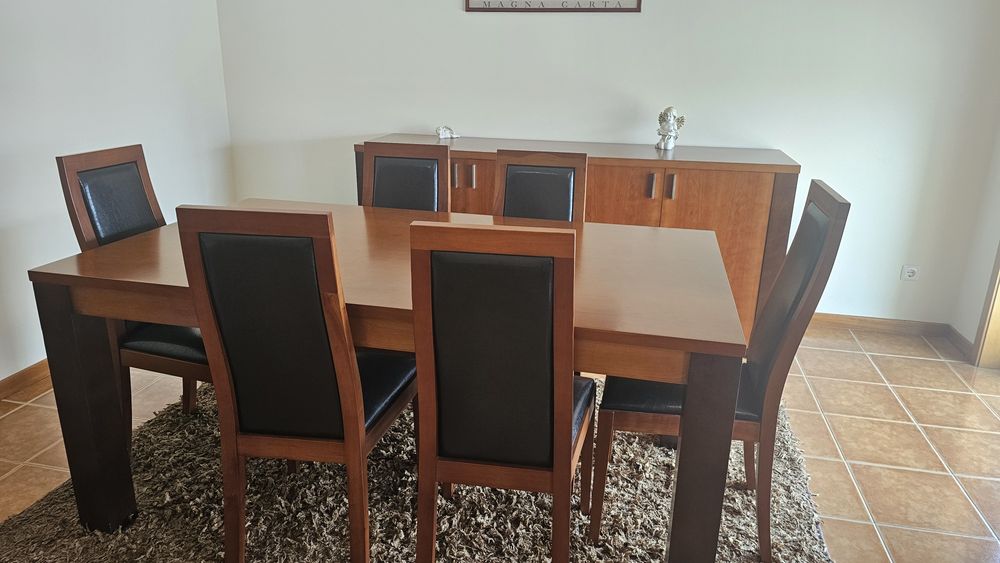 Sala completa em cerejeira – Design moderno (Fabrico Paços de Ferreira)