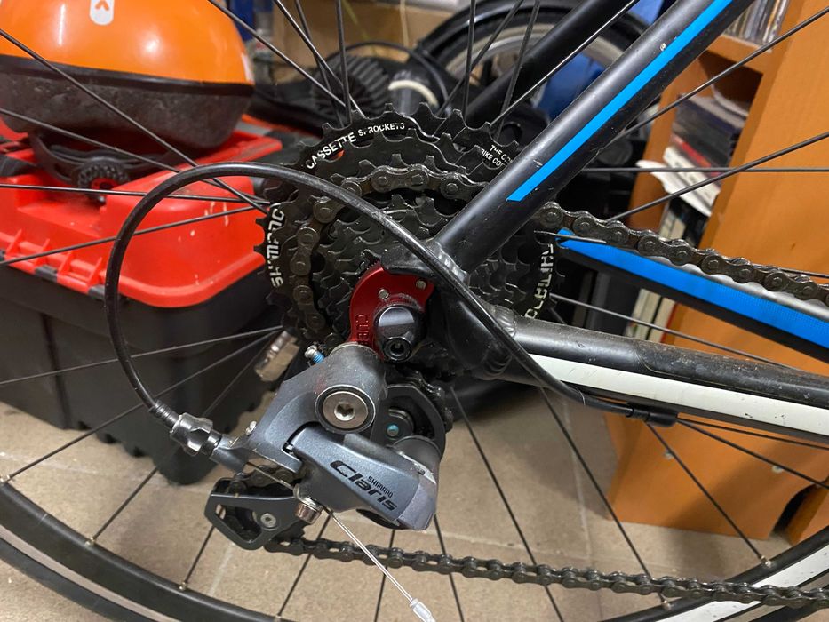 Rower szosowy CUBE PELOTON, rozm L, Alu+Carbon, 1 wł, stan BDB