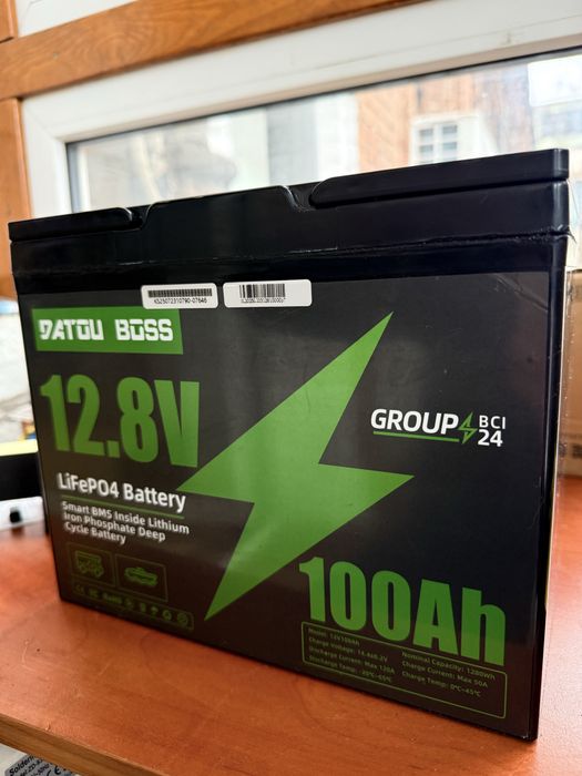 АКБ liFePO4 100ah Datouboss