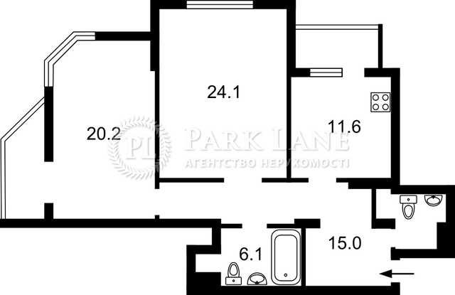 Перемишльська 2г Паркова Вежа Велика 2К кв-ра Паркінг підземний