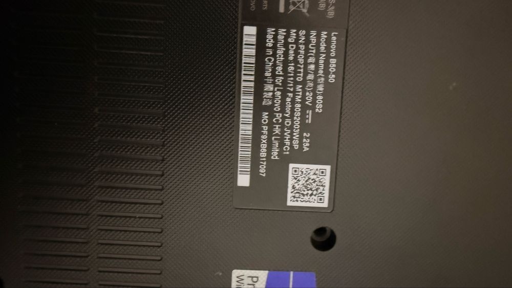 Portatil i3 Lenovo B50-50 8GB Ram 240gb ssd