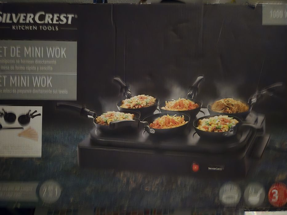 6 Mini wok elétrica