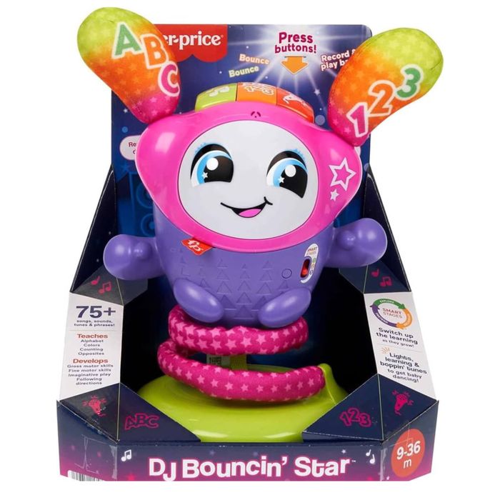 Інтерактивна іграшка Fisher-Price Ді-Джей Стрибунець