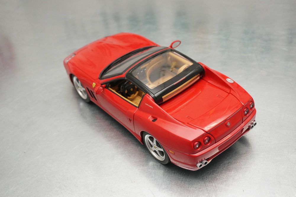 HOTWHEELS 1/18フェラーリ 575MM (カスタム仕様) ホットウィール 1/18 フェラーリ 575MM (カスタム仕様)の通販 by